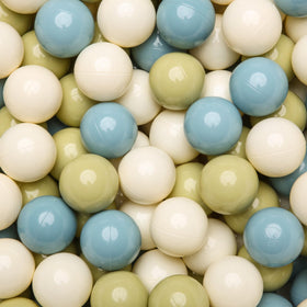 GOGOSO ball pit ball creamy-green close-up for safe tactile play