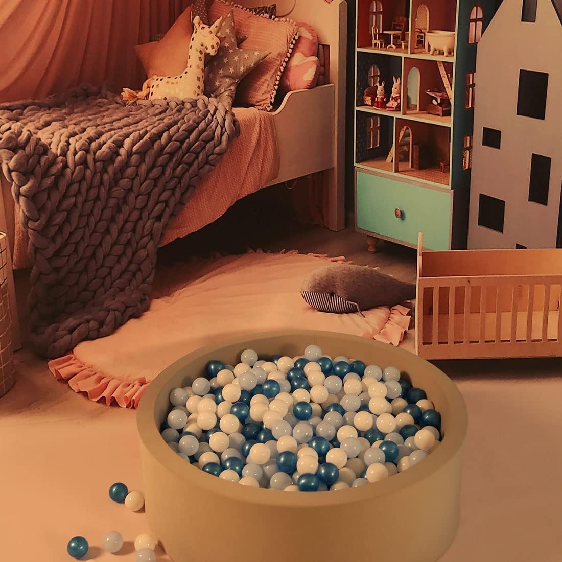 GOGOSO ball pit balls in kiddie pool for water play