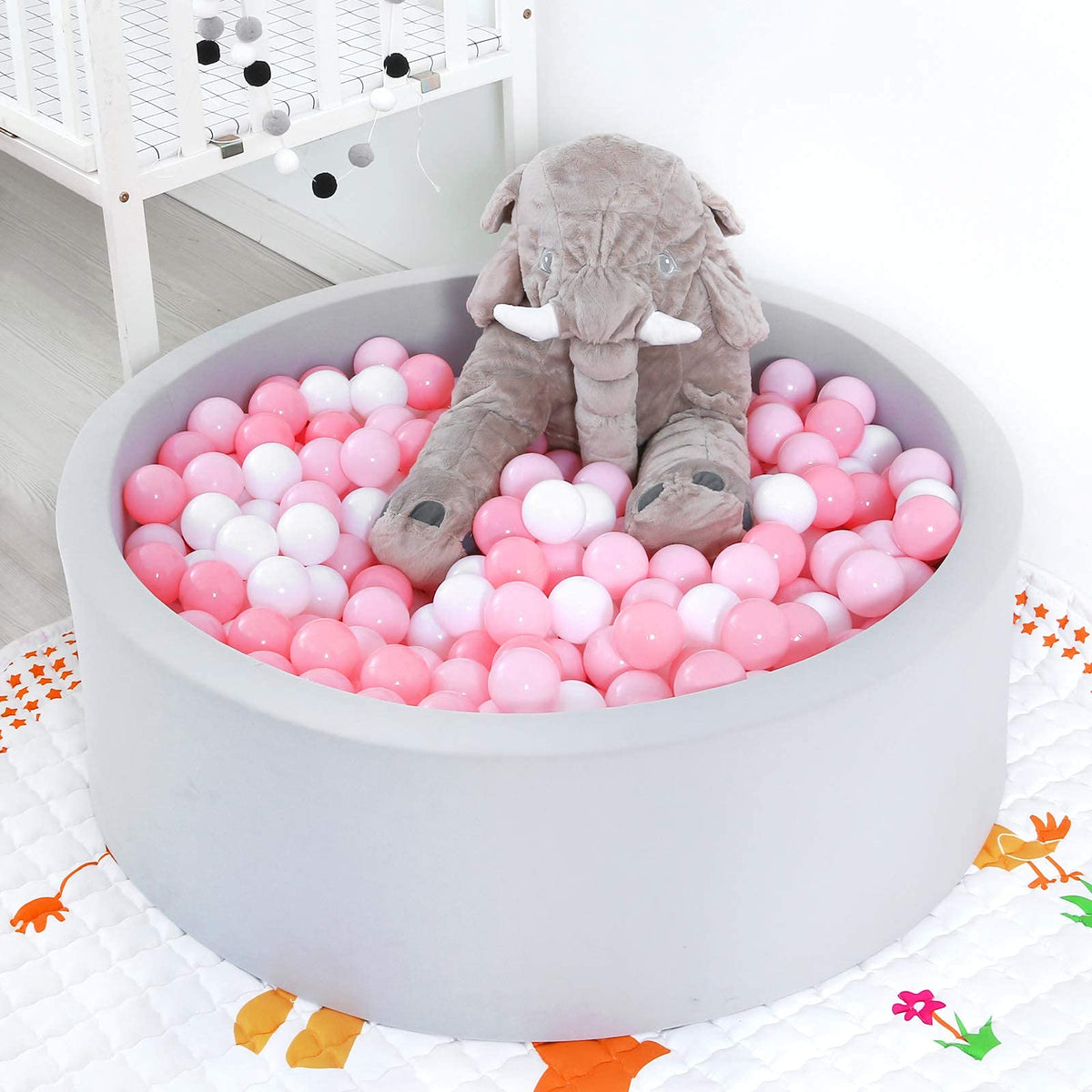 GOGOSO indoor/outdoor ball ready for pool, tent, or park adventures.