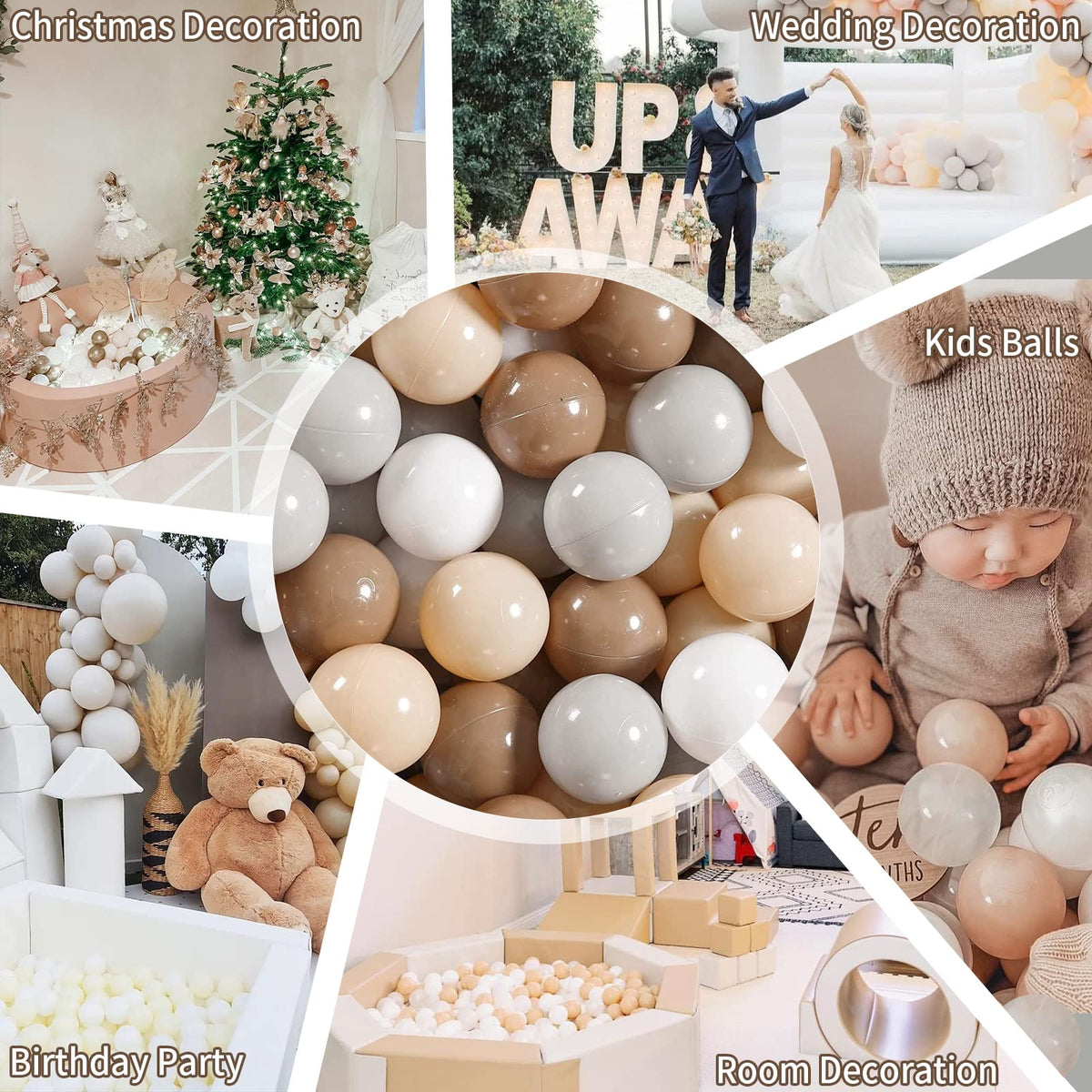 GOGOSO ball pit balls as party props and decor for events