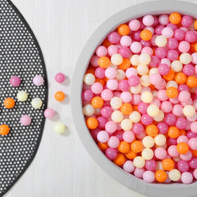 GOGOSO pastel pink ball pit balls for toddler sensory play
