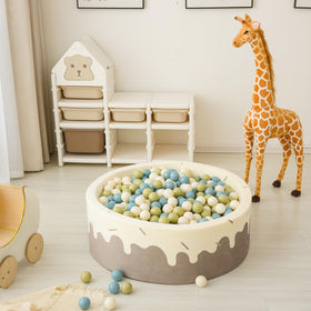 GOGOSO ball pit balls as pet photo prop