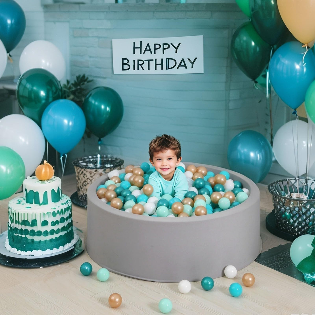 GOGOSO durable, non-toxic balls withstand active play and pets.