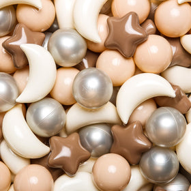GOGOSO ball pit balls featuring stars for imaginative play and sensory exploration.