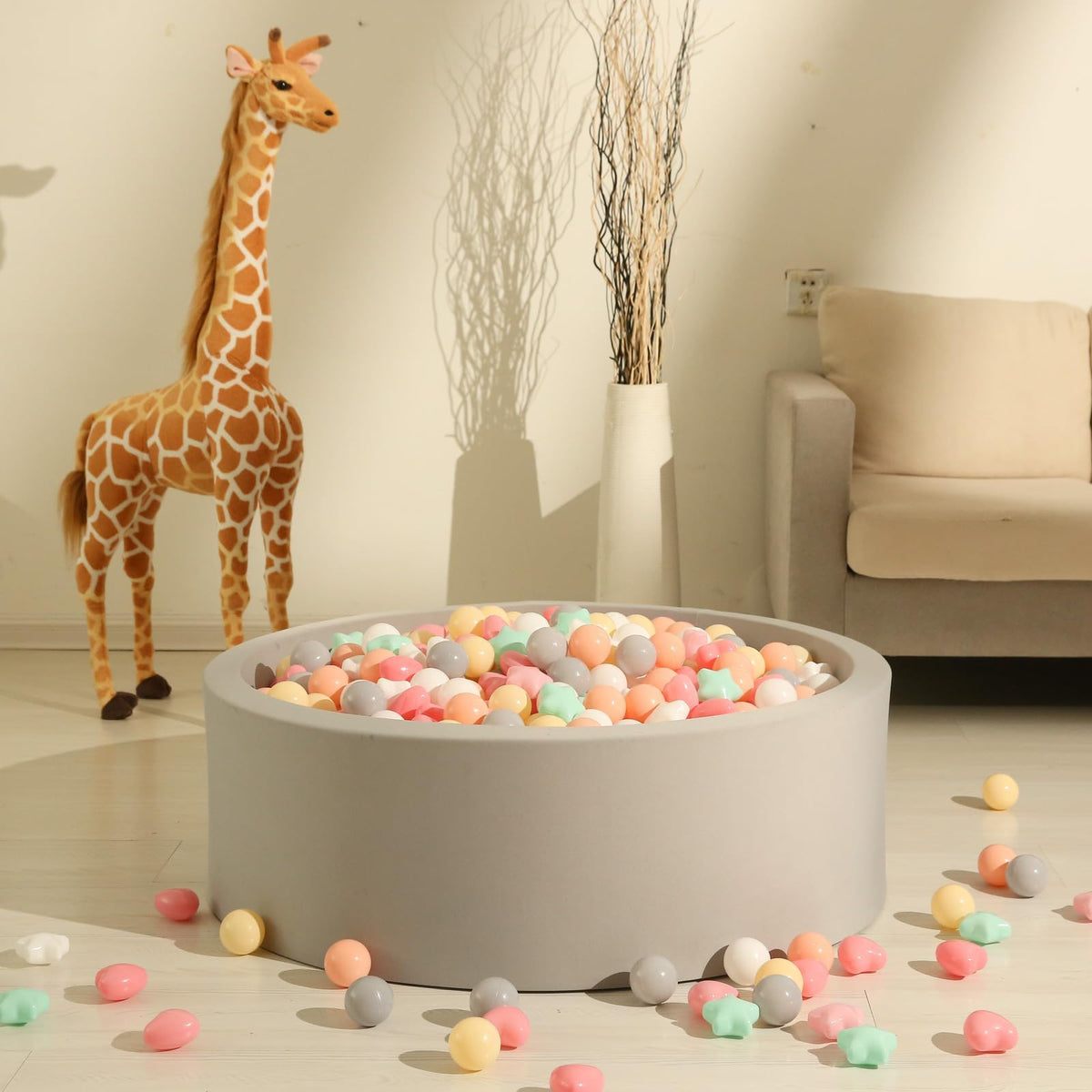 GOGOSO ball pit balls ideal for tents, playhouses, and pools.