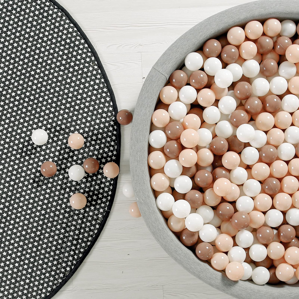 GOGOSO ball pit balls: easy to store and organize after use.
