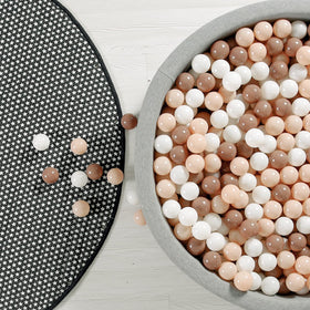 GOGOSO ball pit balls: easy to store and organize after use.