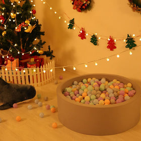 GOGOSO ball pit balls in action with toddlers for safe, multi-use play.