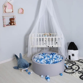 GOGOSO ball pit balls in tub or pool for water-friendly fun.
