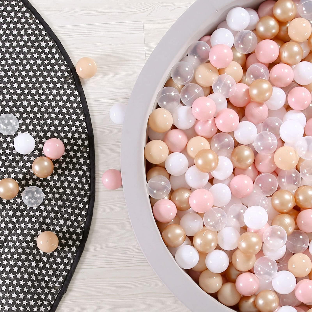 GOGOSO baby-toddler friendly balls easy to assemble and use.
