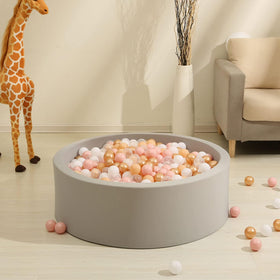 GOGOSO balls with smooth edges for gentle handling by little hands.