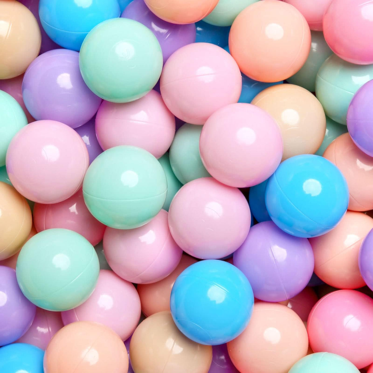 GOGOSO 2.2-inch crush-proof ball for ball pits, durable color for active play.