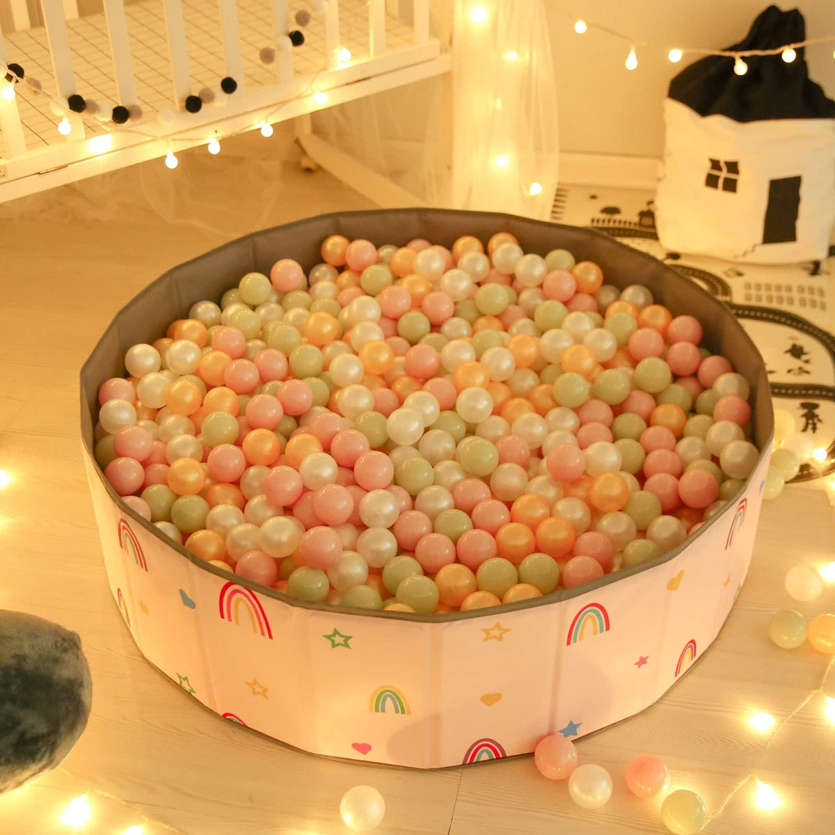 GOGOSO non-toxic plastic balls crafted for safe everyday family play.