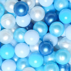 GOGOSO ball pits balls in pearl blue for colorful sensory play.