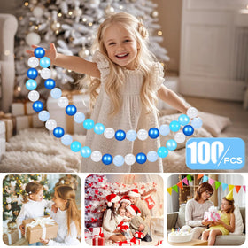 GOGOSO pearl white balls offer high visibility during playtime.