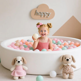 GOGOSO balls playroom daycare use shows versatile setup for learning through play.