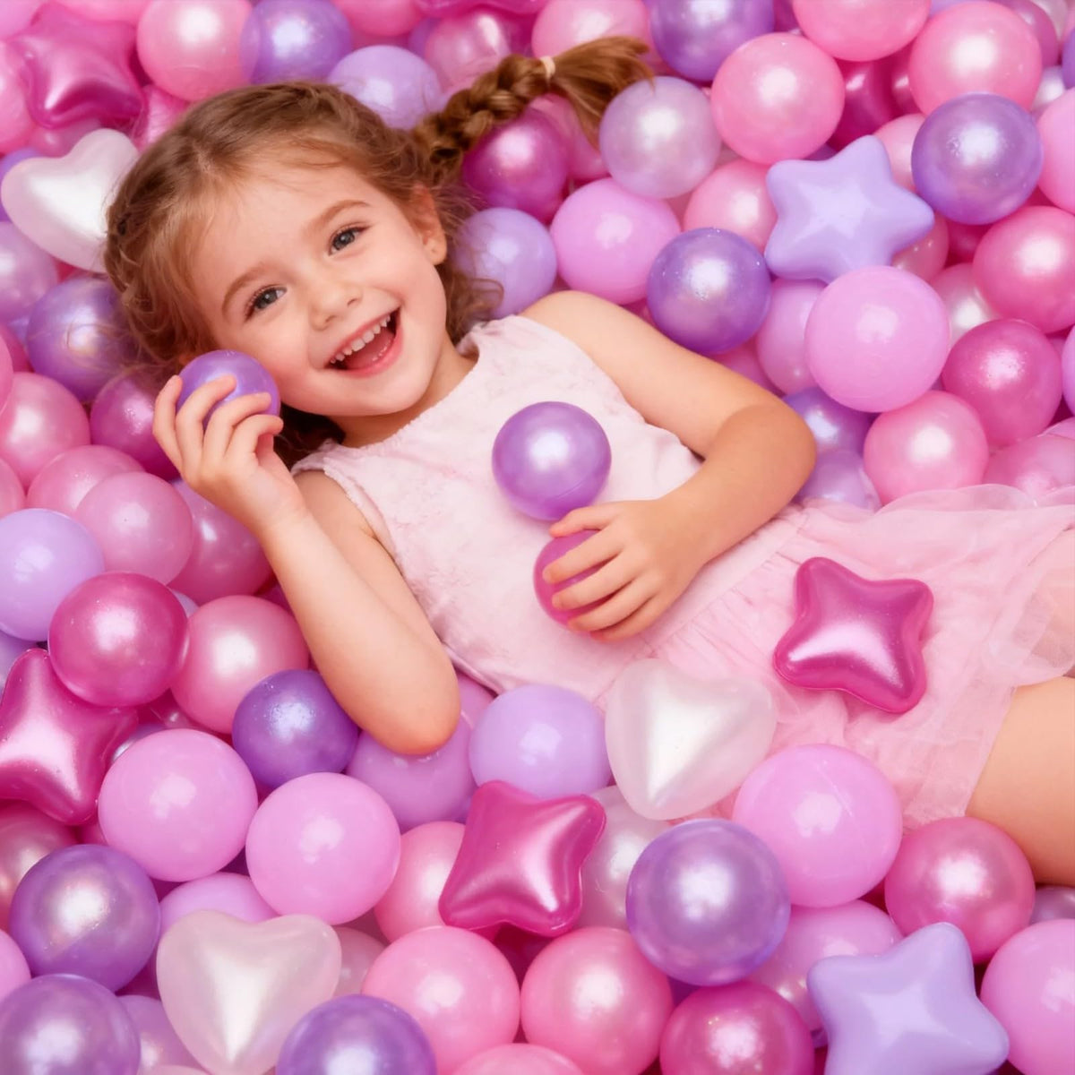 GOGOSO crush-proof balls withstand playful tumbles during exploration.