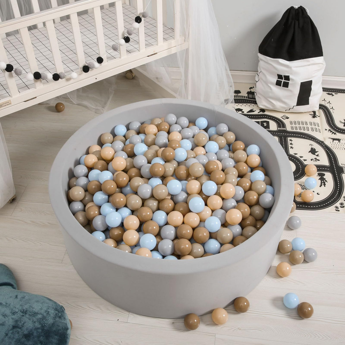 Versatile uses: ball pits, tents, pools with GOGOSO balls