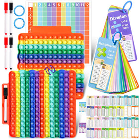 GogplkGyue multiplication flash cards with color-coded categories for easy practice