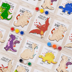 GOGREENWOVEN dinosaur thank-you cards set of 24 for keepsakes