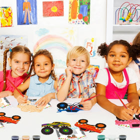GOGREENWOVEN paintbrushes included for precise painting sessions