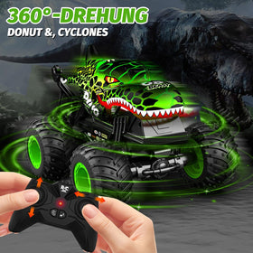 Gohero Dual Battery RC Truck doubles playtime outdoors