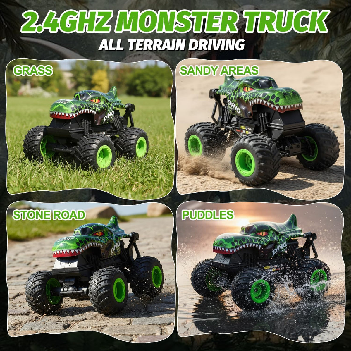 Gohero Kids 4-7 RC Truck designed for durable, beginner-friendly play