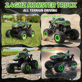 Gohero Kids 4-7 RC Truck designed for durable, beginner-friendly play
