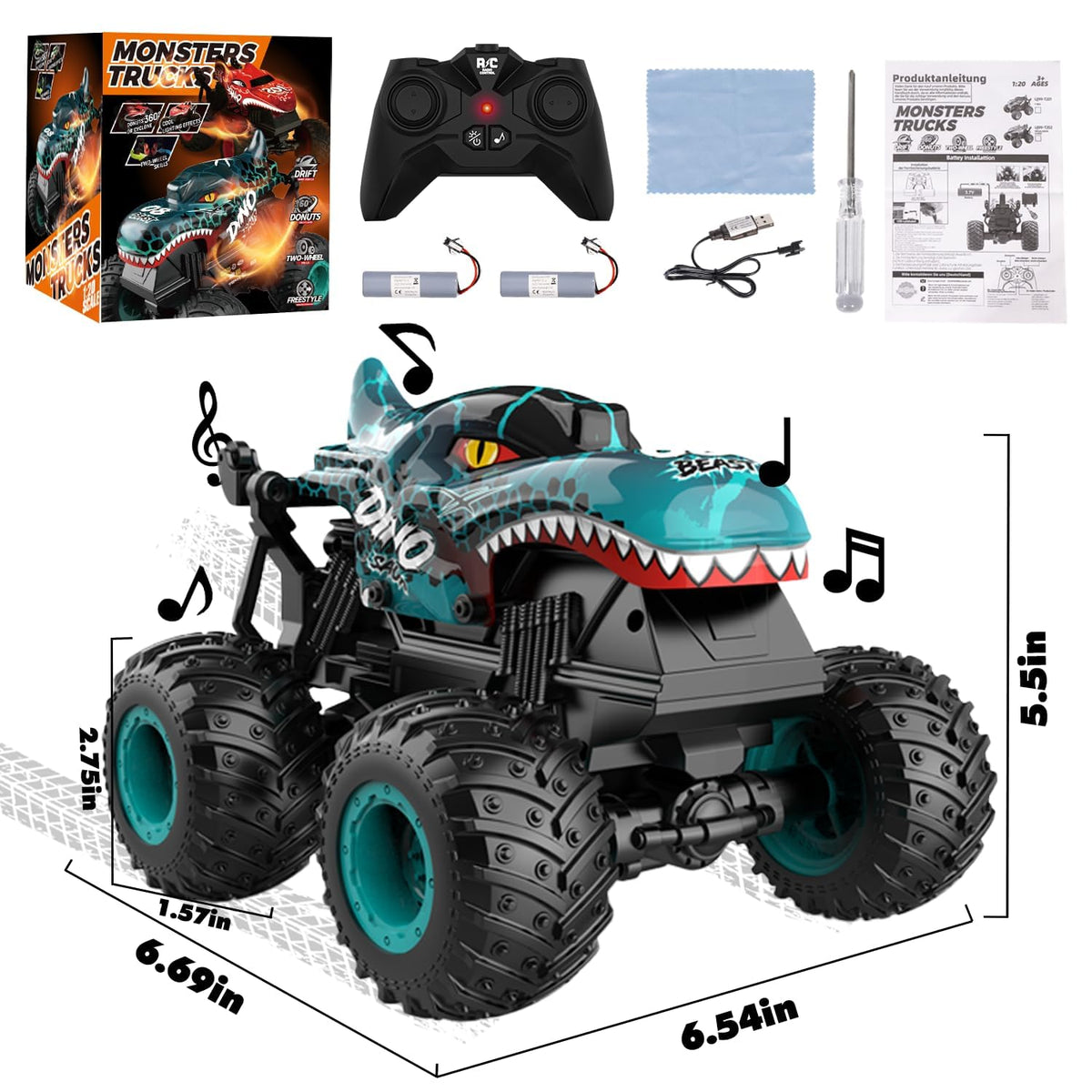 Gohero Monster Truck gift-ready packaging ideal for birthdays