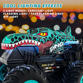 Gohero Monster Truck walking upright during a friendly stunt challenge