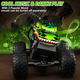 Gohero RC Dinosaur Truck 2.4GHz enables multiplayer play with minimal interference