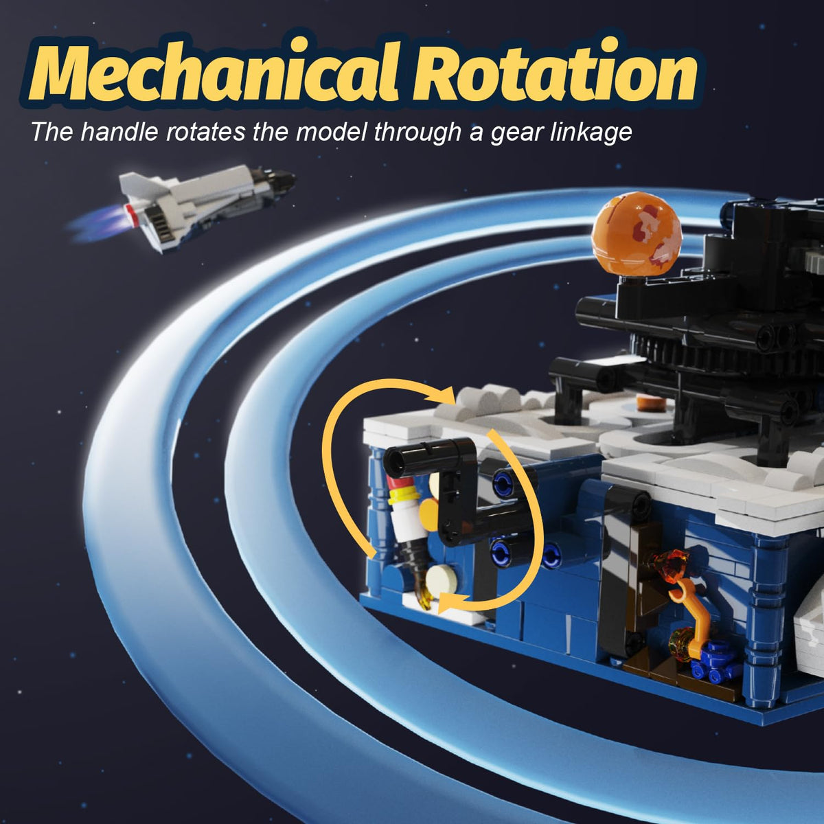 Gohero rocket sets included add excitement to space play