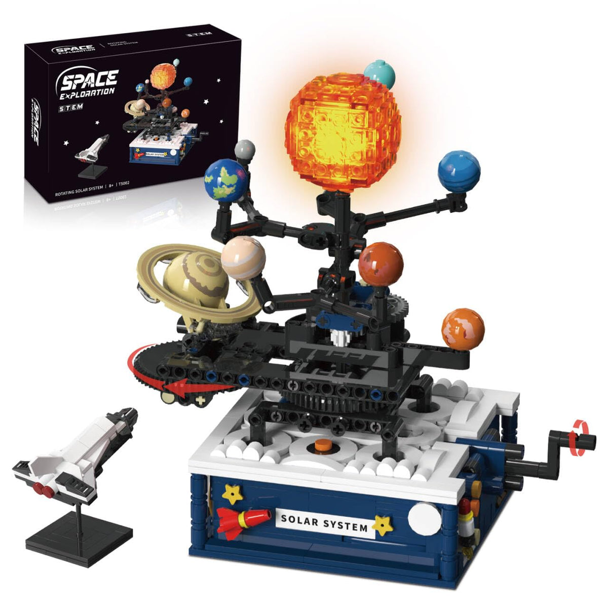 Gohero solar system model base for interactive orbit demos