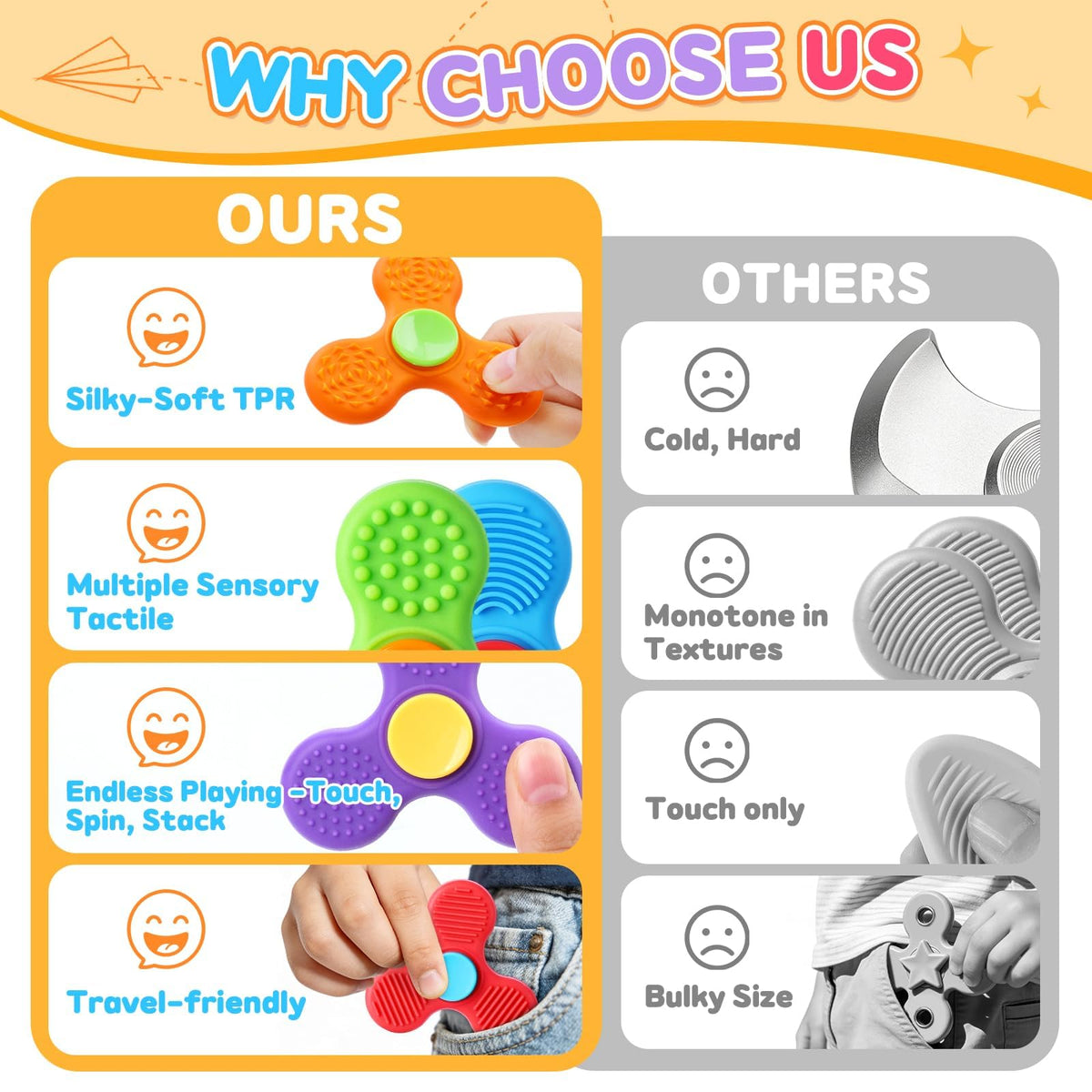 GOHEYI classroom prize fidgets for quiet engagement.