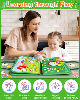 Gojmzo Dinosaur Puzzles and Calendar Learning supports cognitive development.