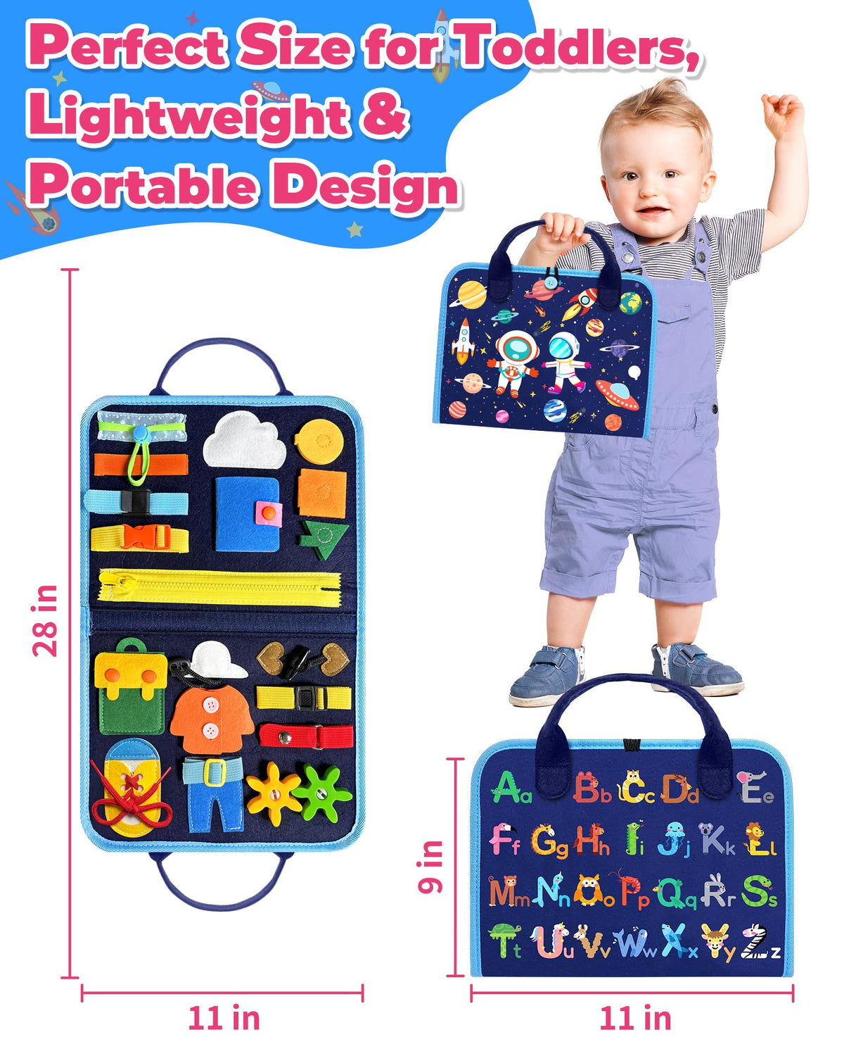 Gojmzo Gift-ready Toddler Board provides an engaging learning gift option.
