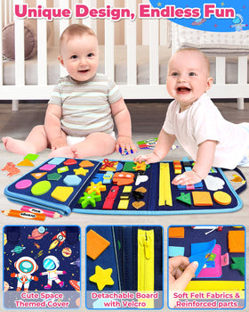 Gojmzo Portable Travel Toy is lightweight for car or plane play.