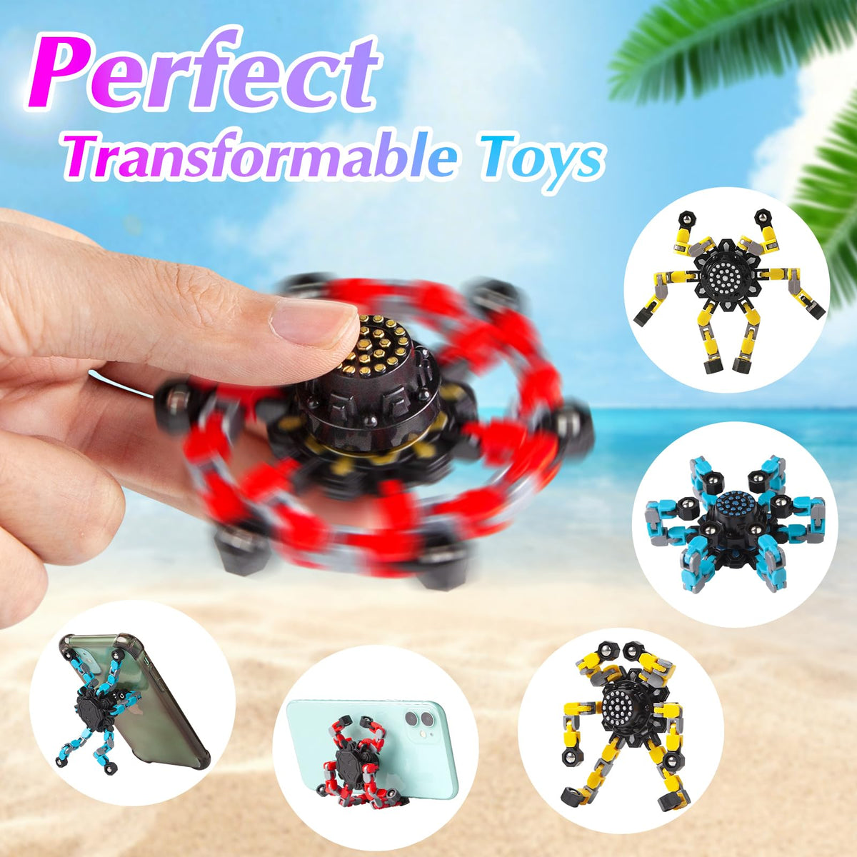 Gokeey Transformable Spinner for school activities and group games.
