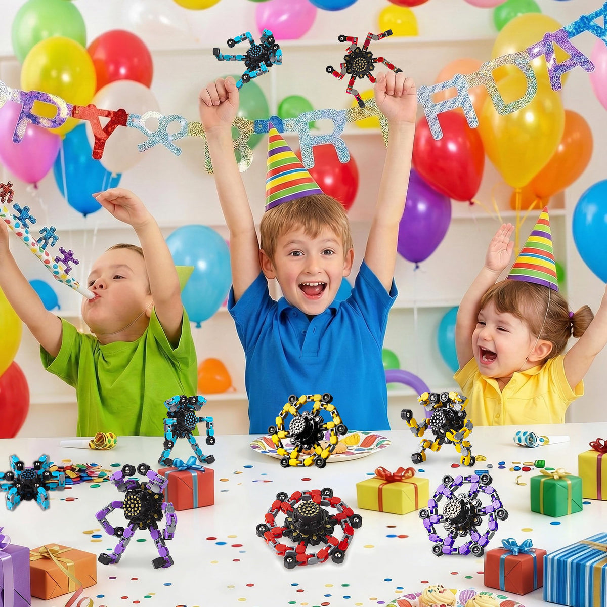 Gokeey spinner pinata game filler, durable and exciting for party celebrations.