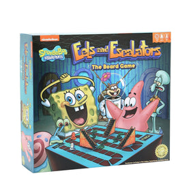 Golden Bell Studios SpongeBob Eels and Escalators board game cover for family fun