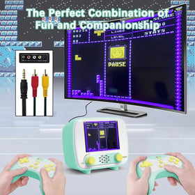 Golden Security handheld with TV connection via AV output for big screen play
