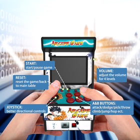Golden Security Mini Arcade button layout tailored for tactile, responsive gameplay.