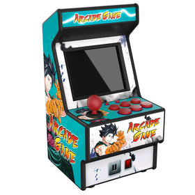 Golden Security Mini Arcade handheld front view for compact retro gaming on the go.