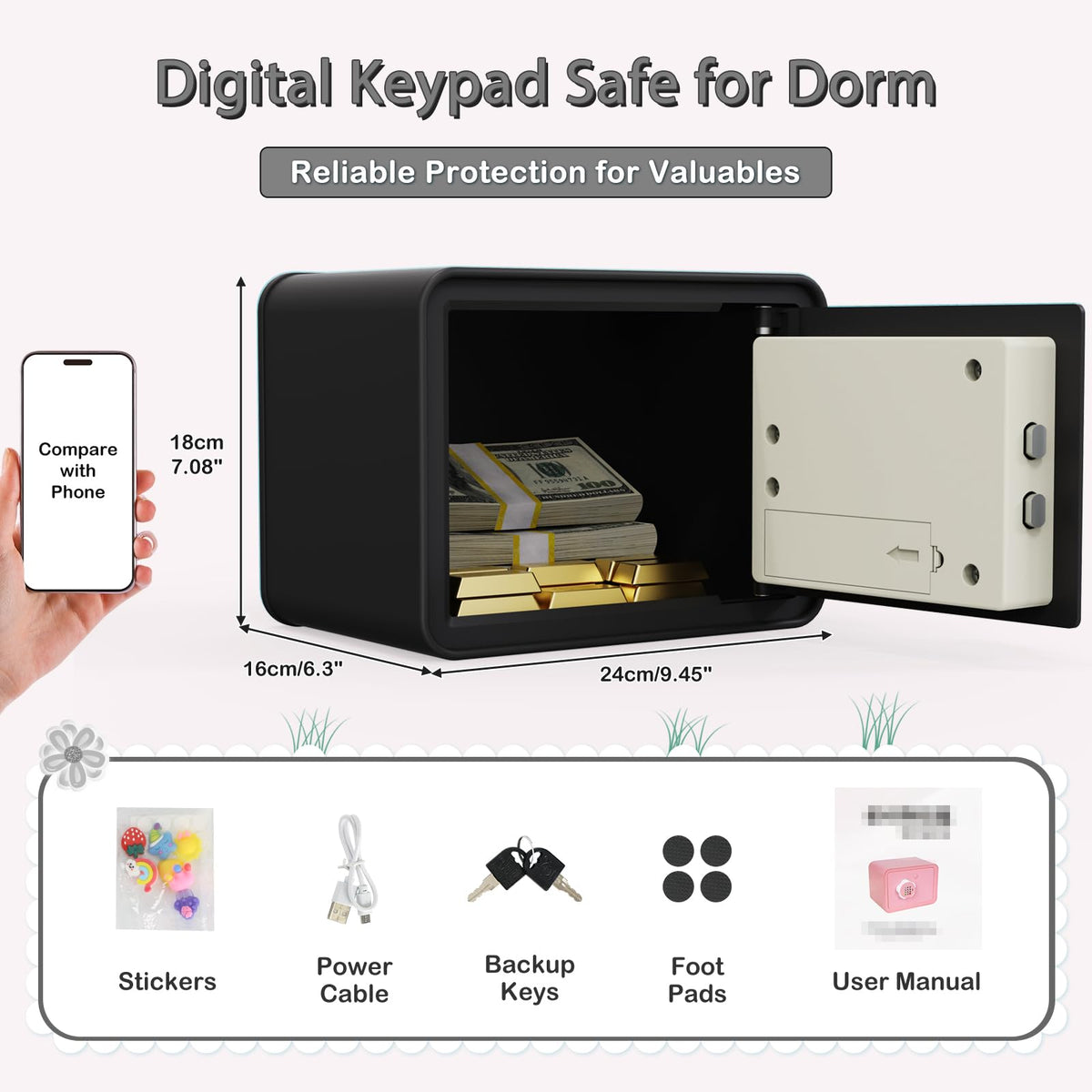 GoldenKey DIY stickers showcase customization to match room style