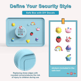 GOLDENKEY Safe keypad and USB backup ports for flexible access.
