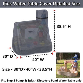 GoldenRaindrop elastic strap at pump position keeps top secure.