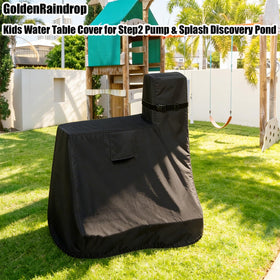GoldenRaindrop cover with handles and vents shown for easy setup and airflow