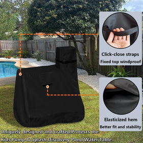 UV resistant coating protects the table from sun exposure and fading