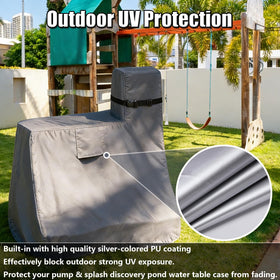 GoldenRaindrop waterproof UV coating shields the water table from sun and rain.