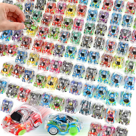 Goldge 100 mini pull-back cars in assorted colors for party favors